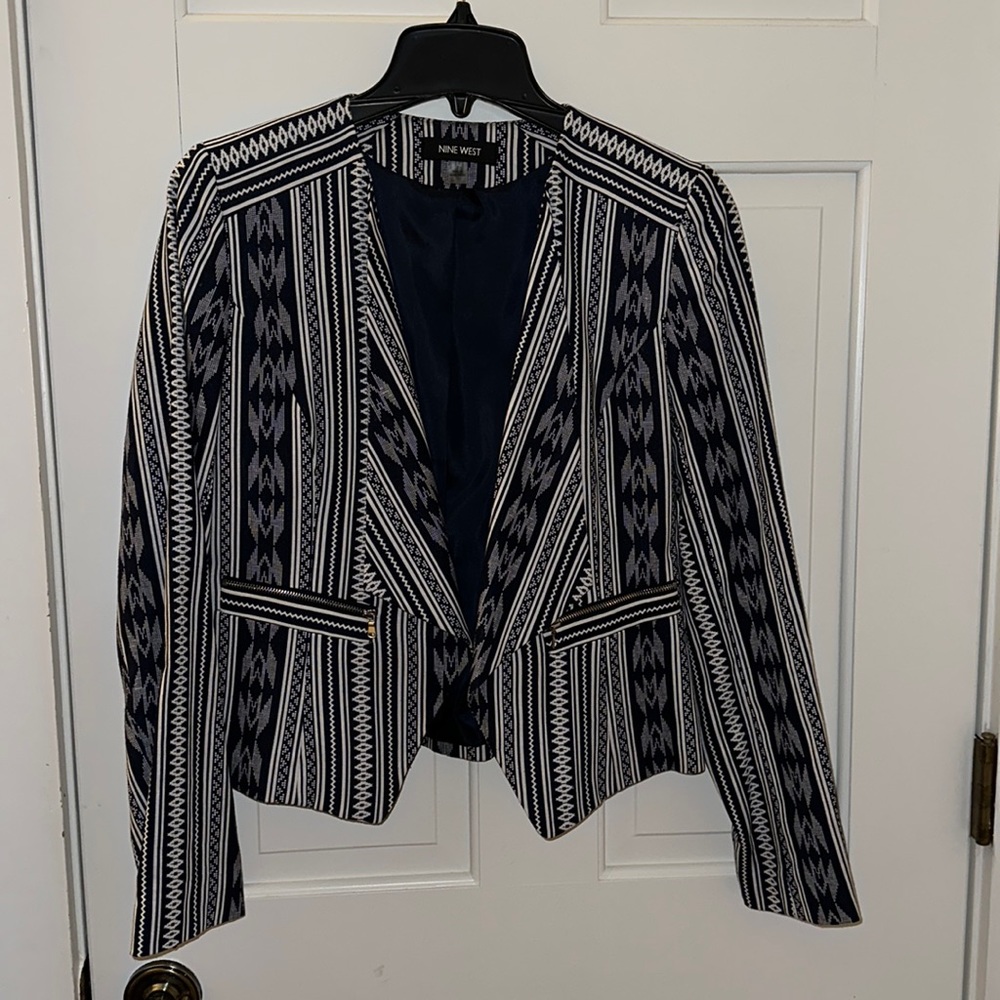 Nine West Cropped Blazer